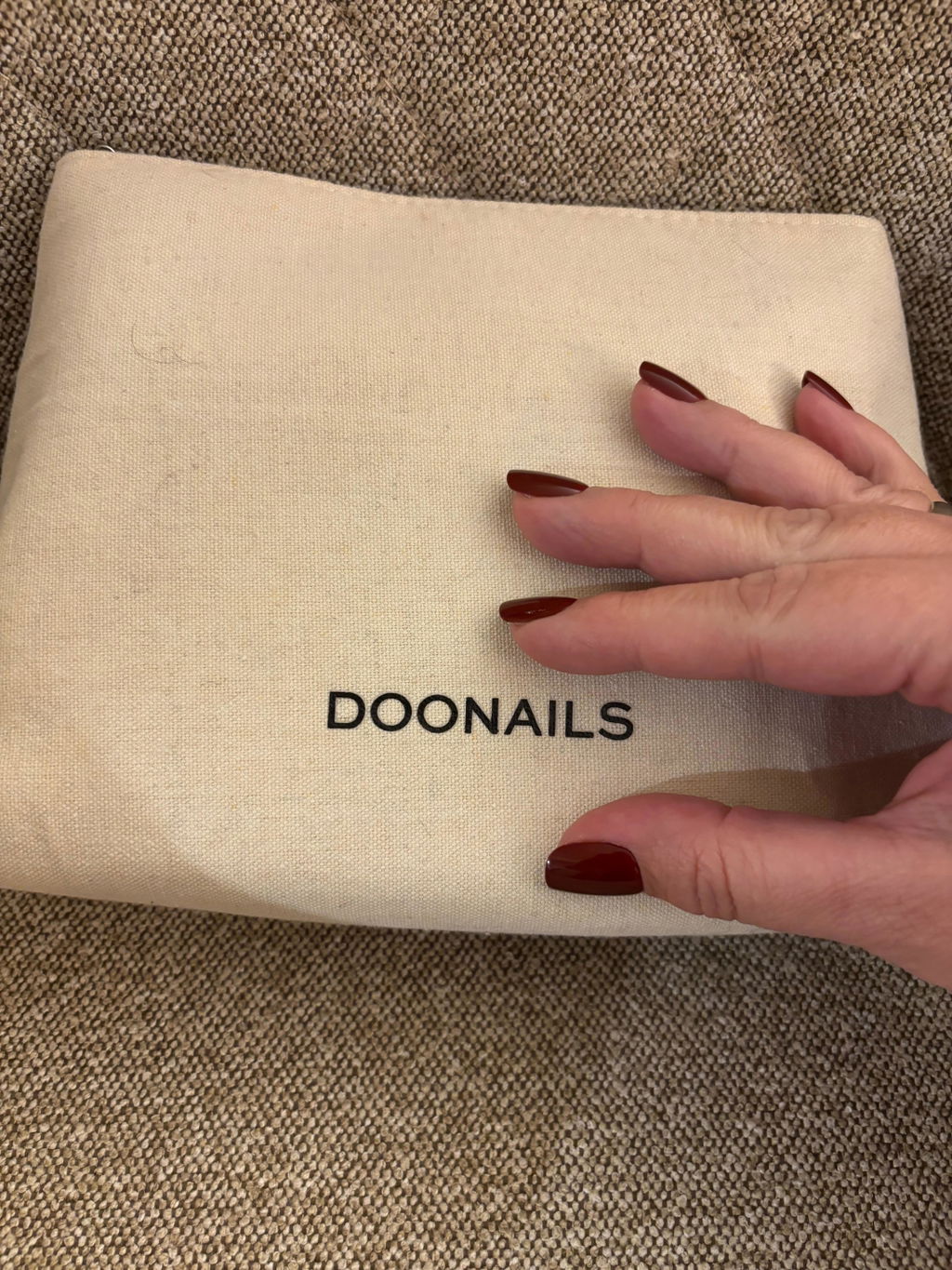 Schöne Tasche für Nagelkram