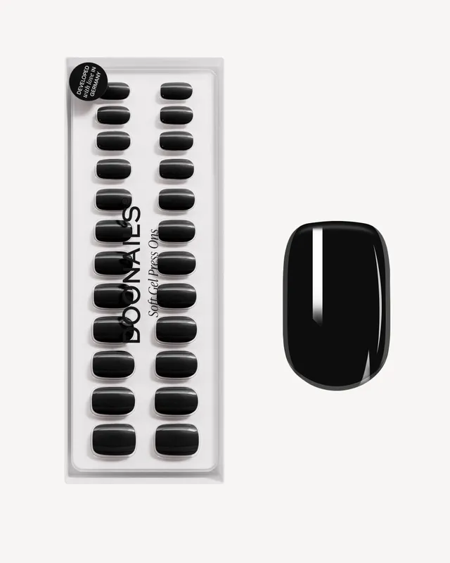 doonails-dark-dream-short-square-soft-gel-press-ons image 1