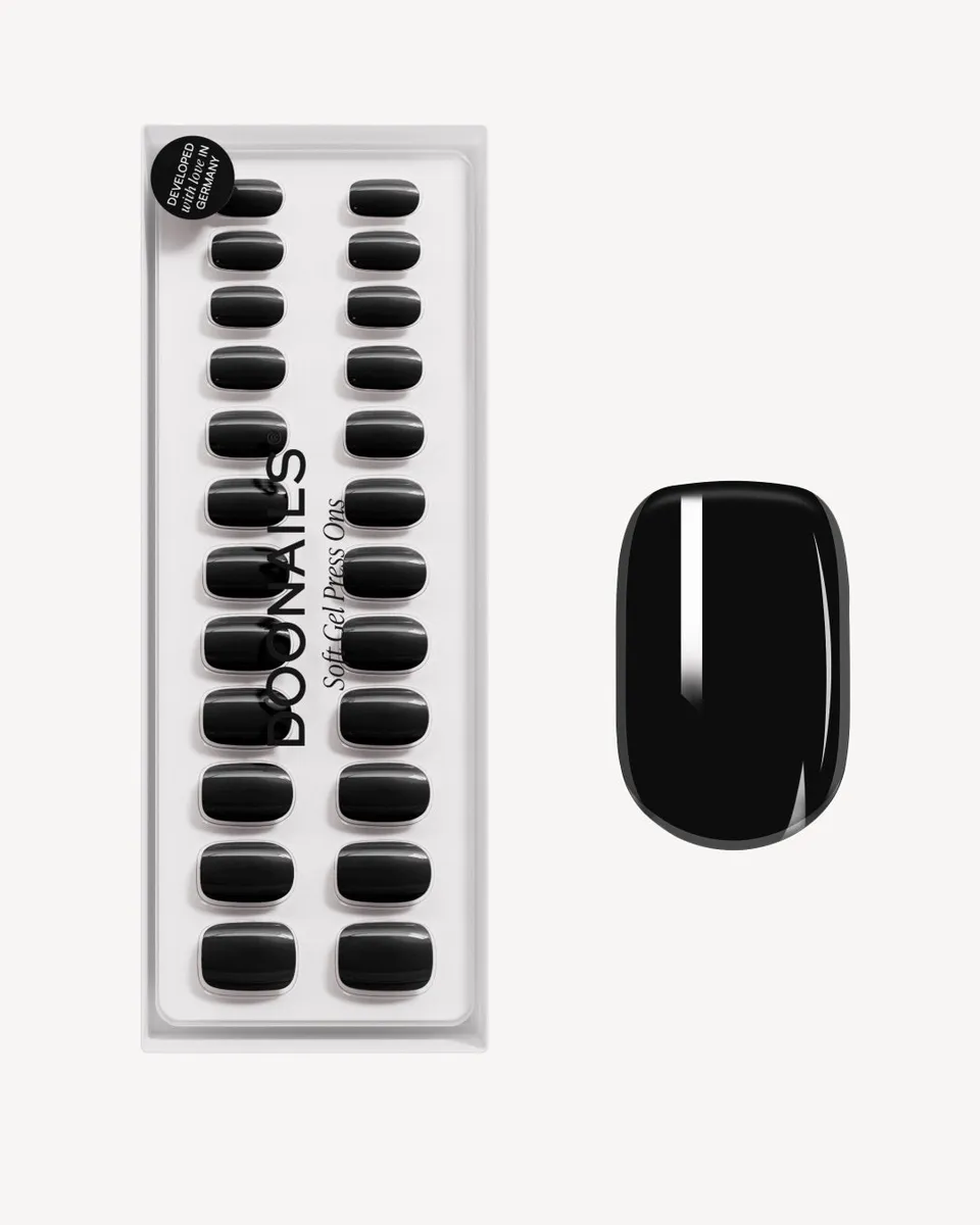 doonails-dark-dream-short-square-soft-gel-press-ons image 1