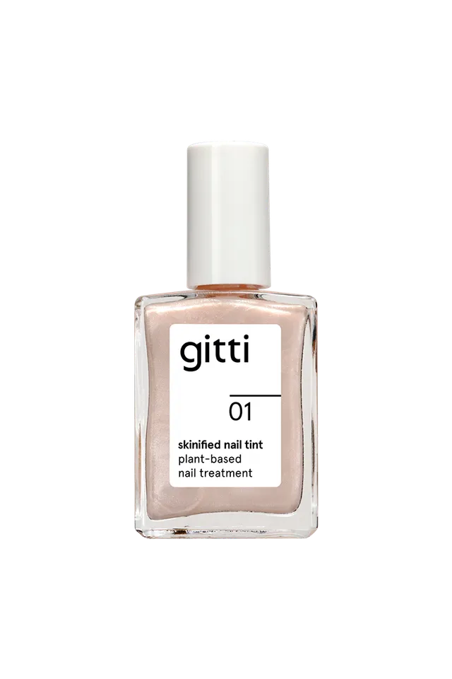 gitti-skinified-nail-tint-no-01-veganer-pflegelack-creme-mit-ros-goldenem-schimm image 1