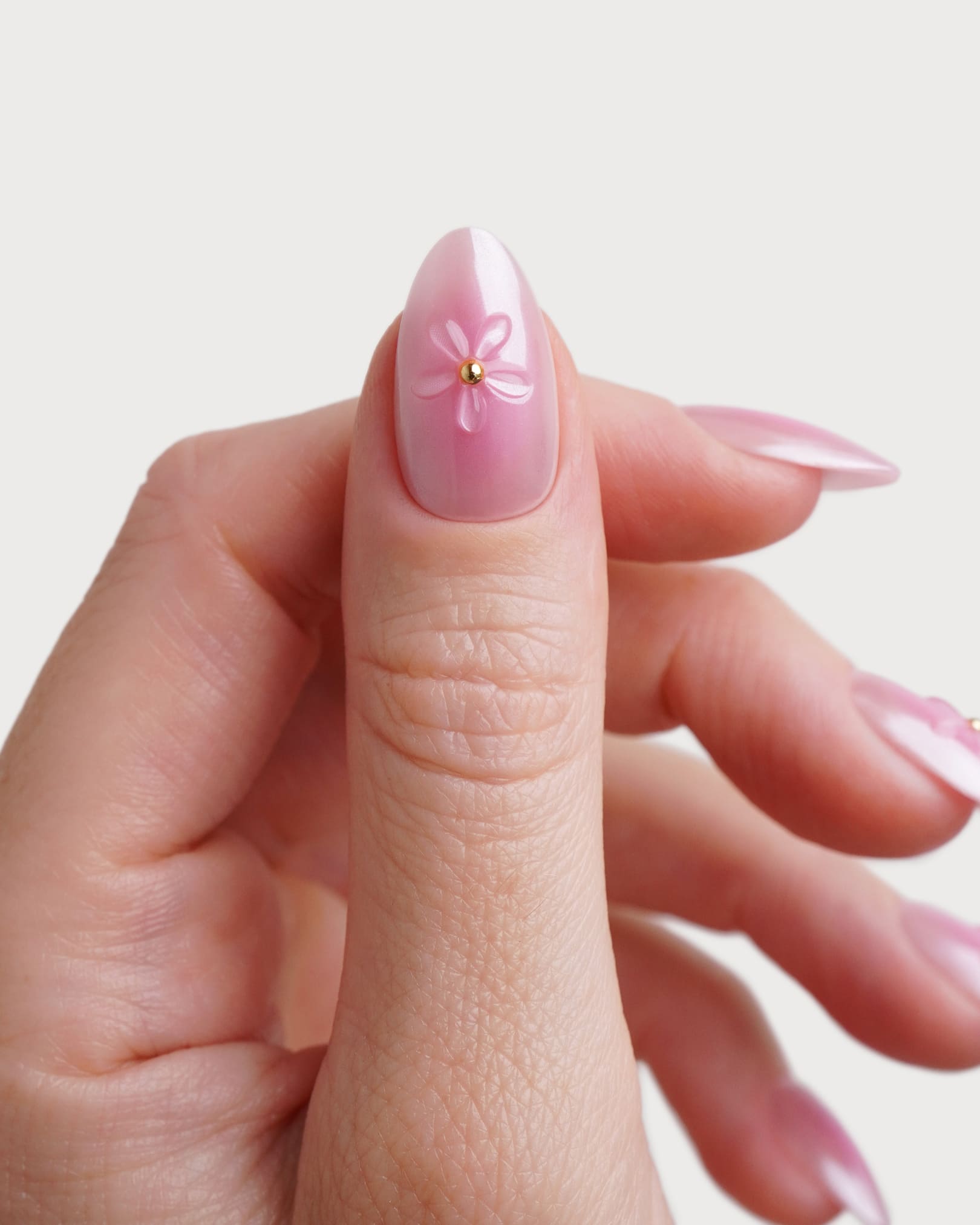 doonails-glazed-pink-lotus-short-almond-soft-gel-press-ons-special-edition image 4