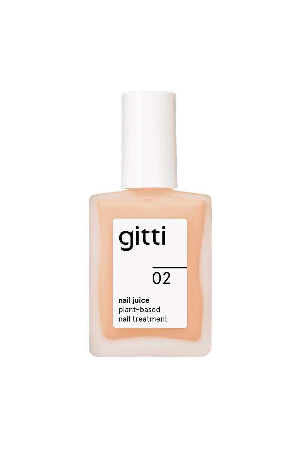 gitti-nail-juice-no-02-veganer-pflegelack-honey-peach-transparent-15-ml image 1