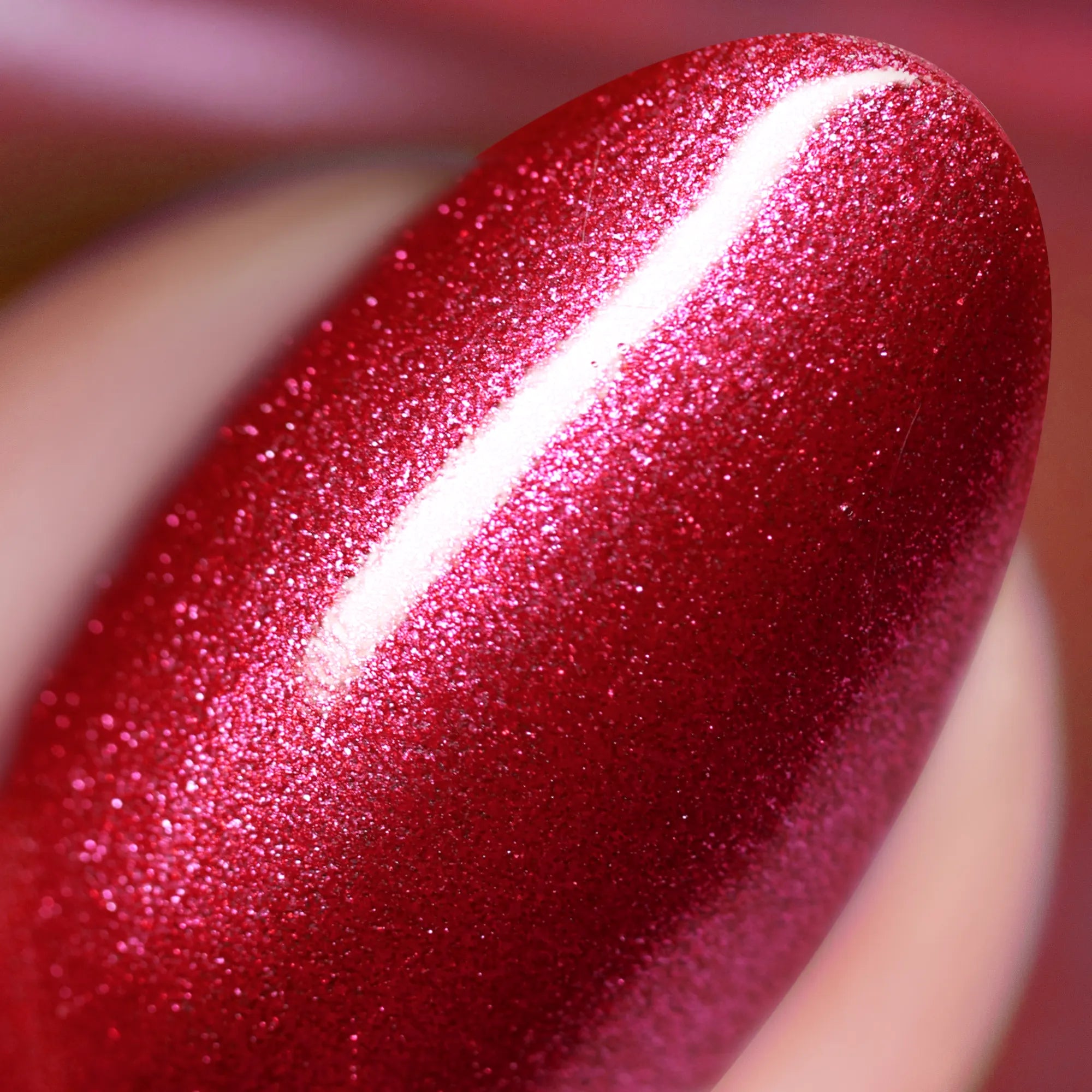 herzlack-red-passion-veganer-nagellack-intensives-metallic-rot-funkelnd-11-ml image 2