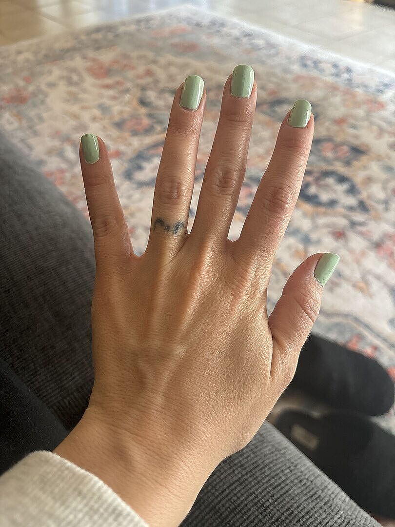 Farbe fleckt leider