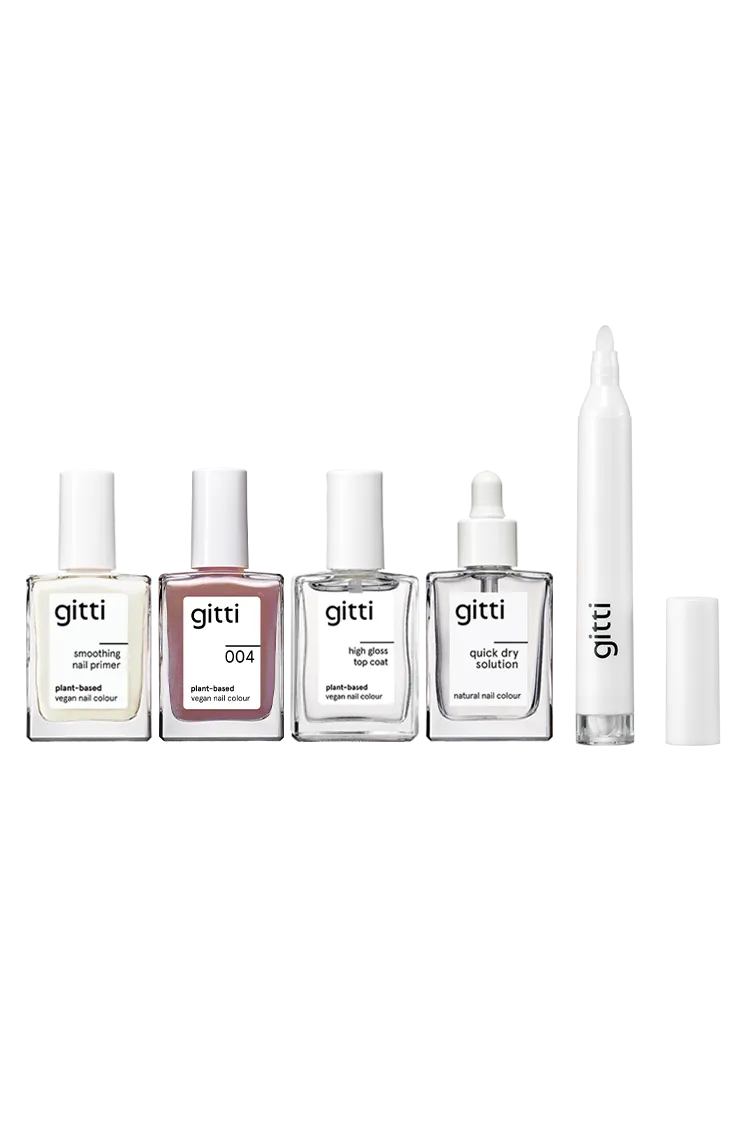 gitti-perfect-finish-set-5-teiliges-veganes-nagellack-set-mit-farbe-nach-wahl image 1