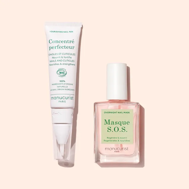 manucurist-stronger-nails-duo-pflegeset-konzentrat-s-o-s-maske image 1