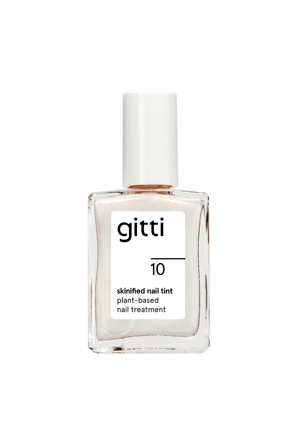 gitti-skinified-nail-tint-no-10-pflegelack-transparent-cremewei-mit-golden-glow image 1