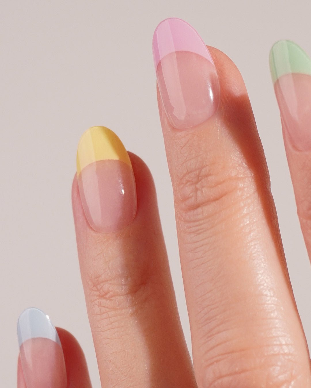 doonails-pastel-french-uv-gel-strips-french-pastell-design image 2