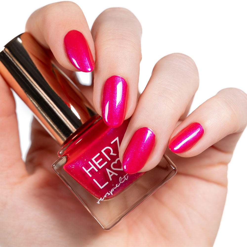 herzlack-ibiza-veganer-nagellack-11ml-pink-mit-duochrome image 2