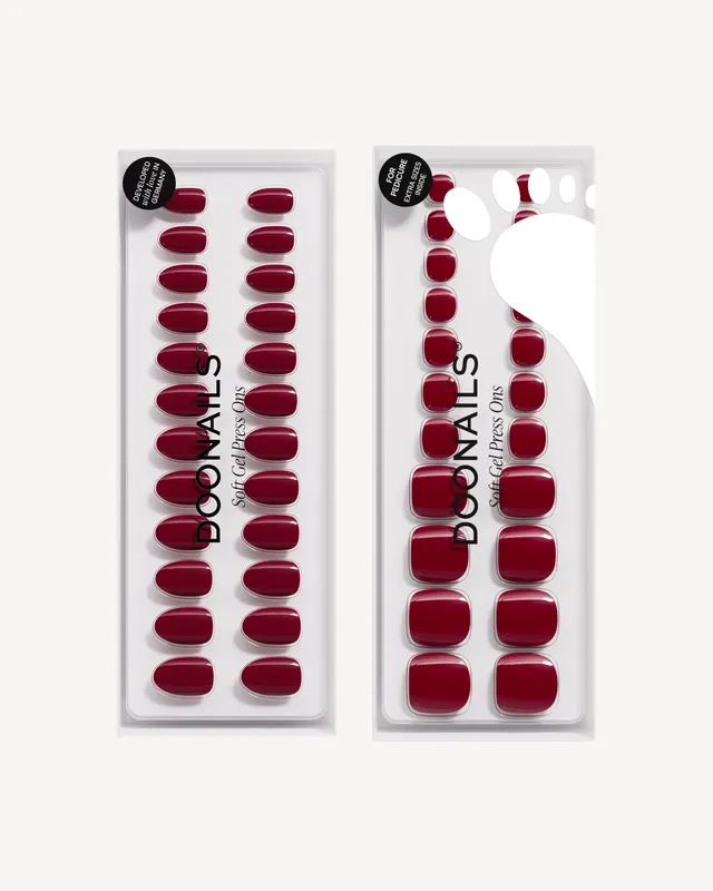 doonails-love-paris-short-round-mani-pedi-set-soft-gel-press-ons image 1