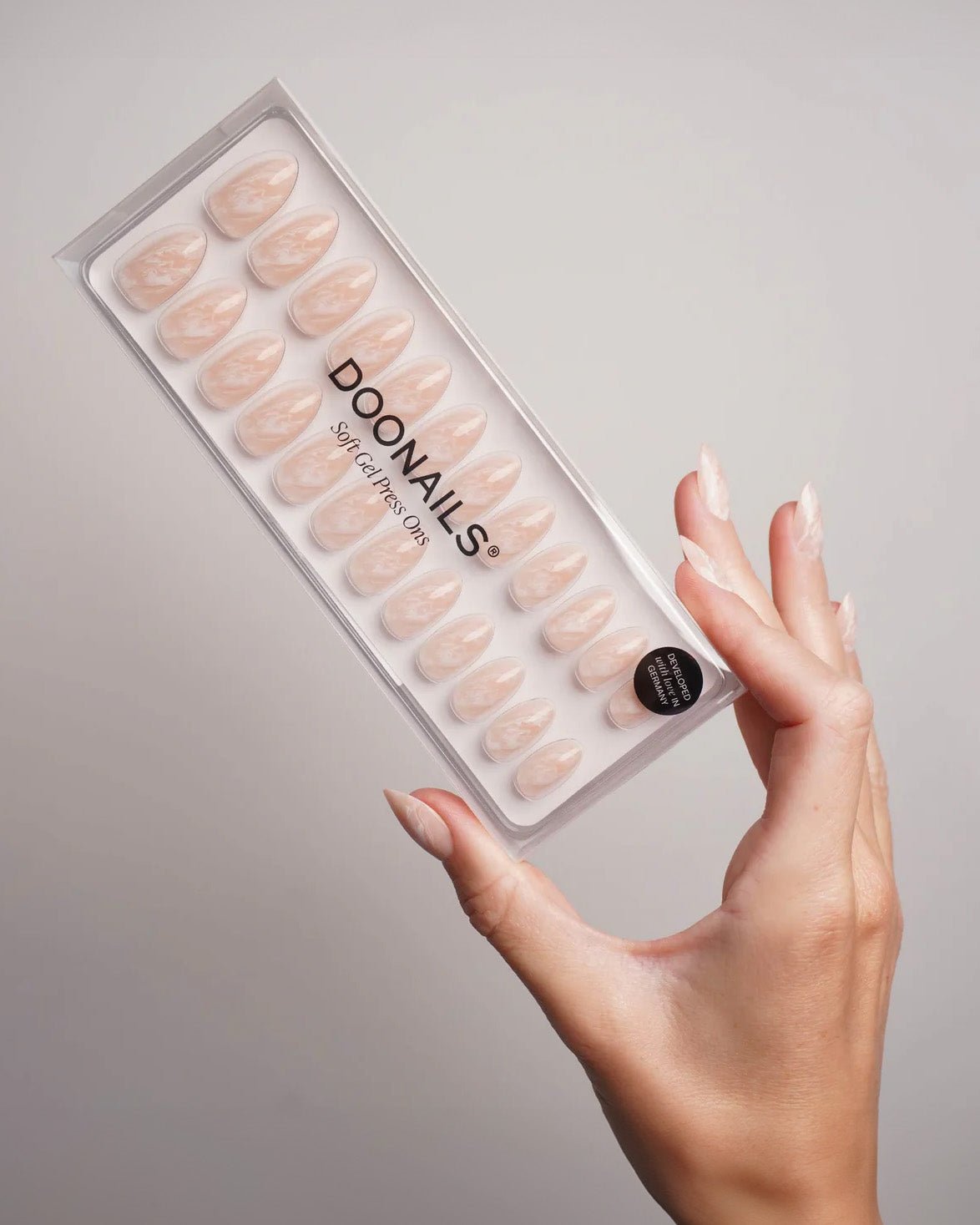 doonails-nude-marble-short-almond-soft-gel-press-ons image 4