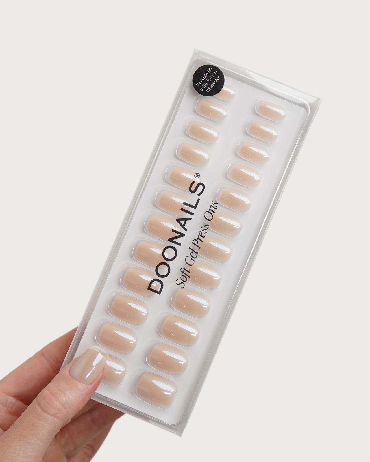 doonails-toffee-short-square-soft-gel-press-ons image 3