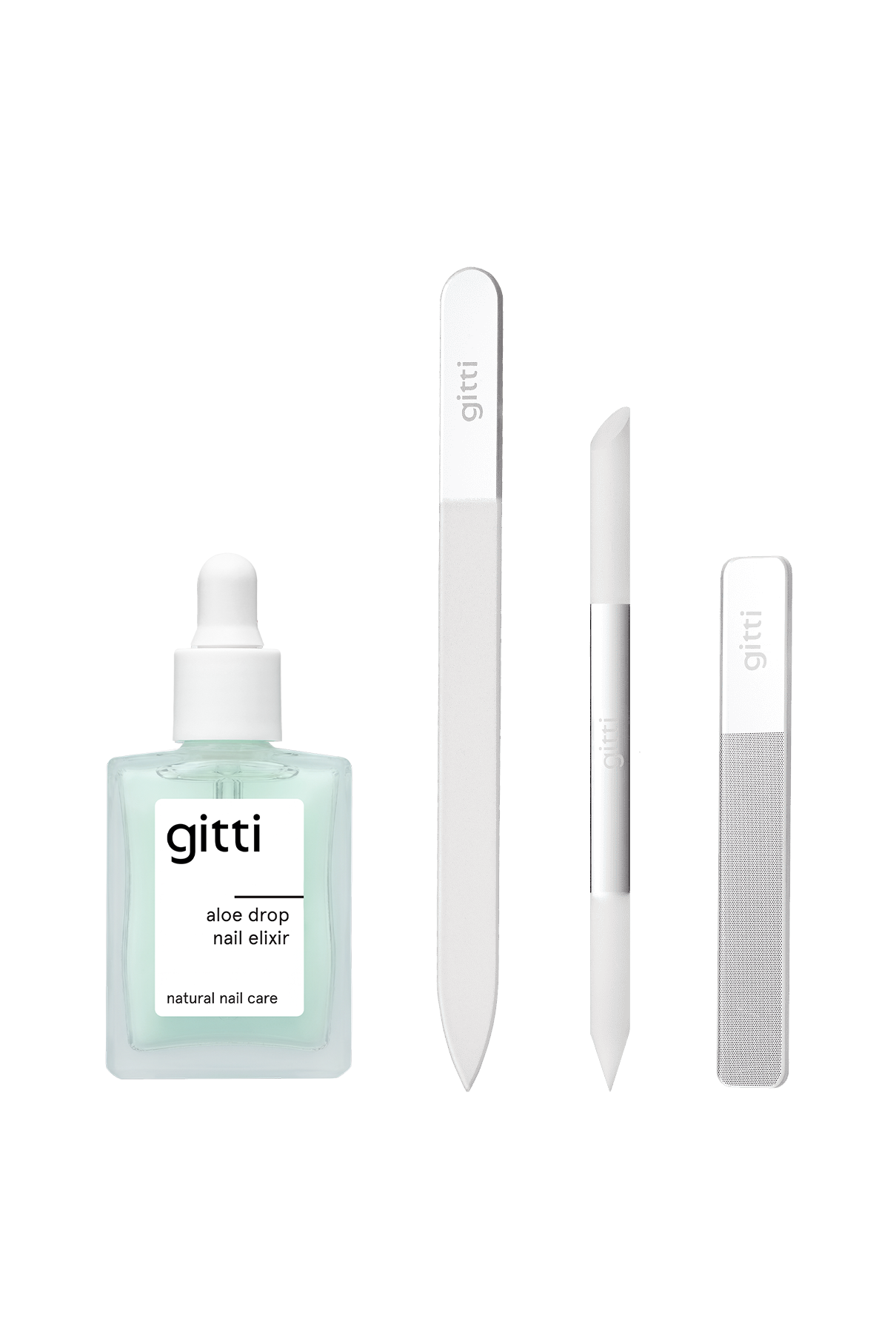 gitti-at-home-nail-spa-veganes-manik-re-set-mit-aloe-drop-elixir-feile-und-buffe image 1