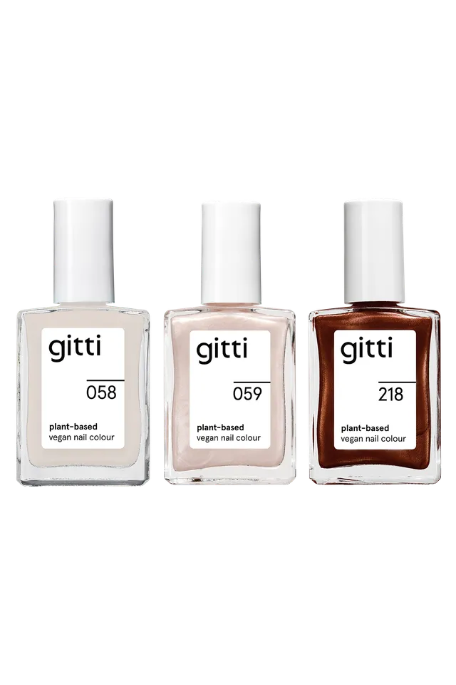 gitti-plant-trio-3-teiliges-pflanzenbasiertes-nagellack-set-3-x-15-ml image 1