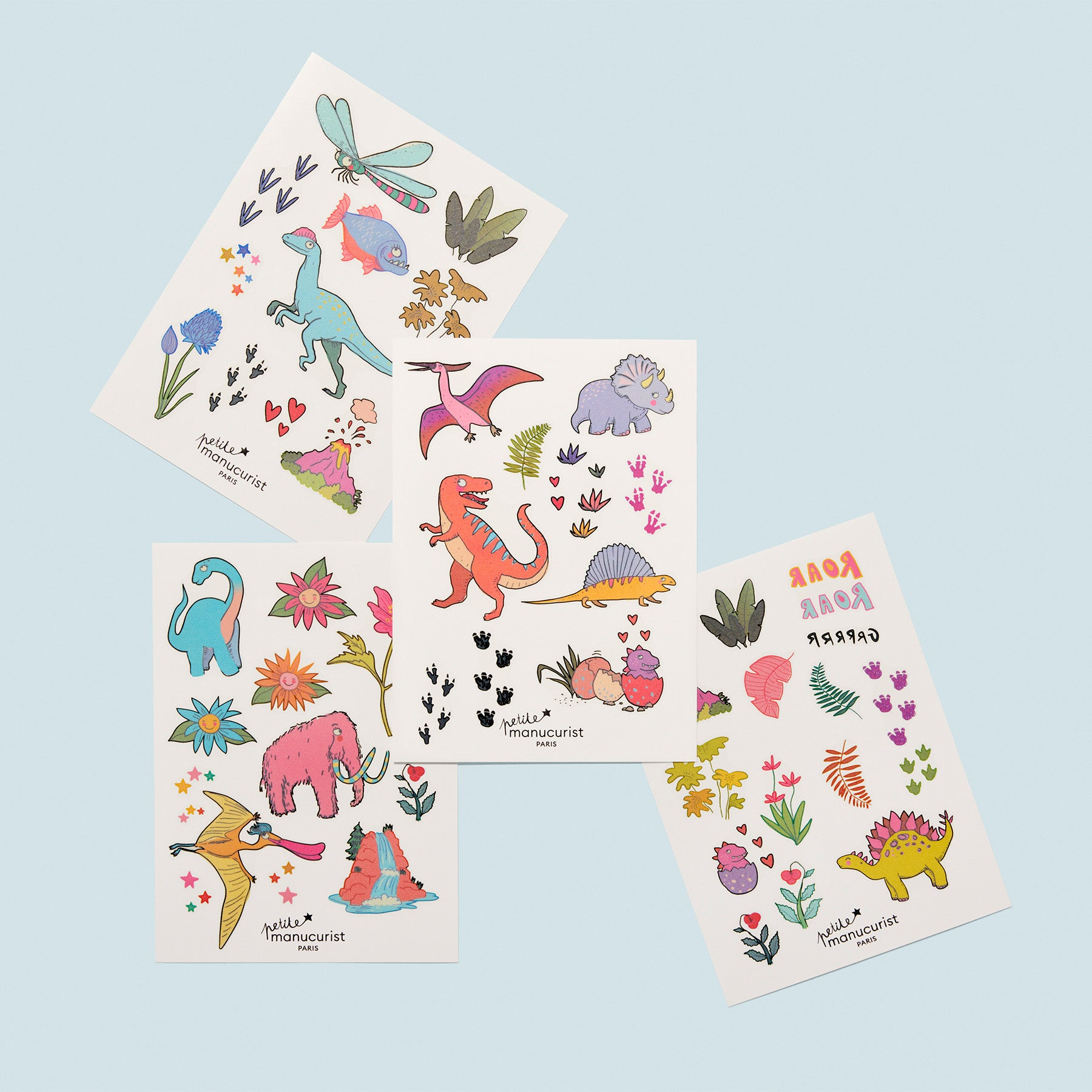 manucurist-wild-life-nagel-und-k-rpertattoos-tattoo-set-f-r-kids image 2