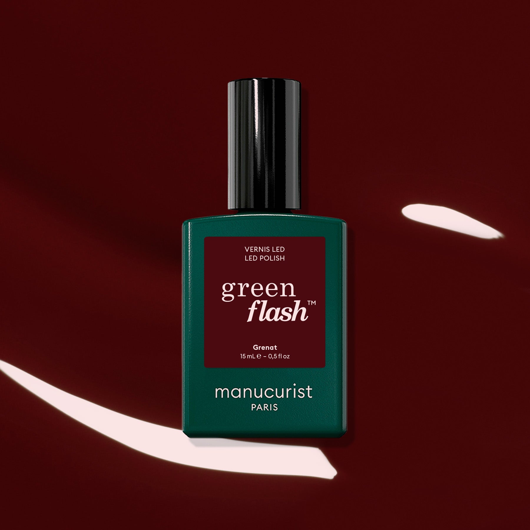 manucurist-green-flash-grenat-semi-permanent-braunrot-mahagoni image 1