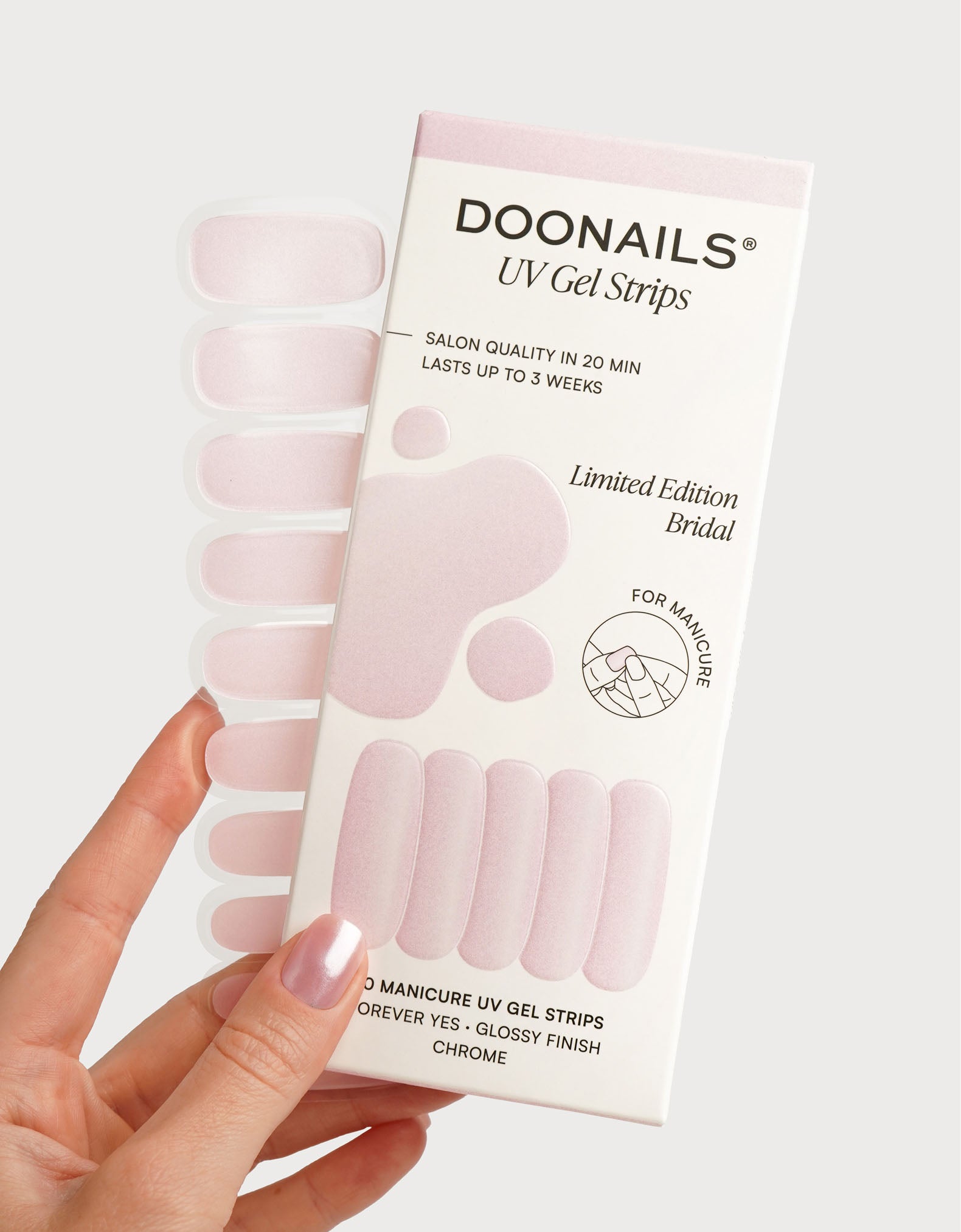 doonails-forever-yes-uv-gel-strips-limited-edition-pink-chrome image 3