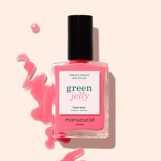manucurist-green-sugar-plum-jelly-nagellack-pop-rosa-translucent image 1
