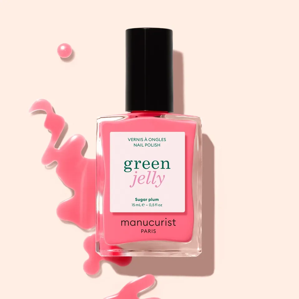 manucurist-green-sugar-plum-jelly-nagellack-pop-rosa-translucent image 1