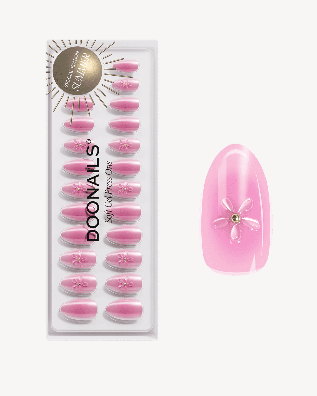 doonails-glazed-pink-lotus-short-almond-soft-gel-press-ons-special-edition image 1