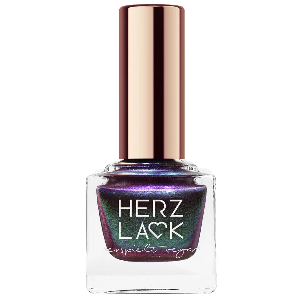 herzlack-grinsekatze-veganer-nagellack-multichrome-lila-gr-n-11-ml image 1