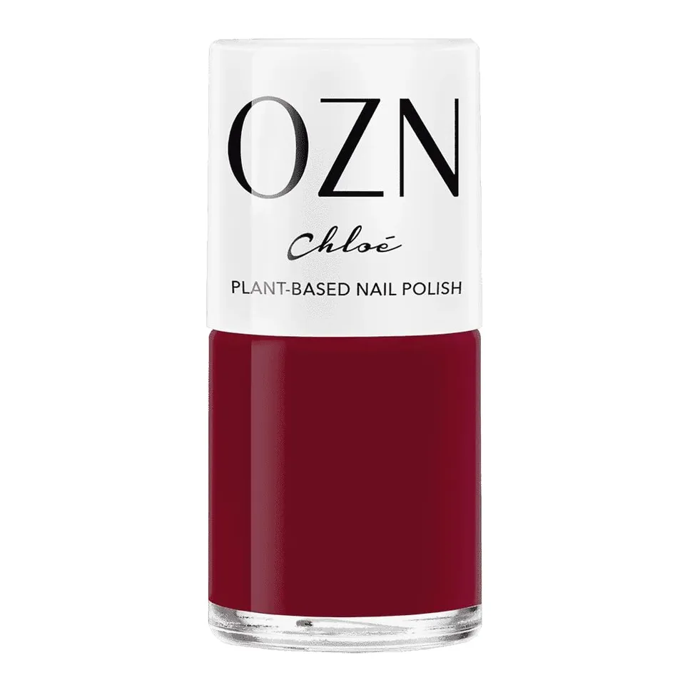 ozn-chlo-pflanzenbasierter-nagellack-dunkles-rot image 1