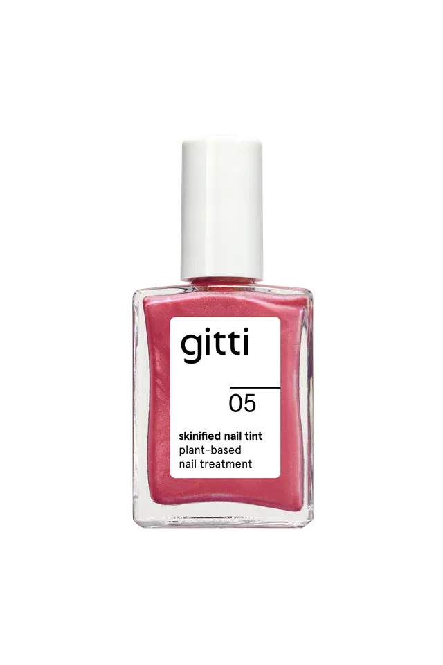 gitti-skinified-nail-tint-no-05-veganer-pflegelack-himbeerrosa-mit-rosigem-schim image 1