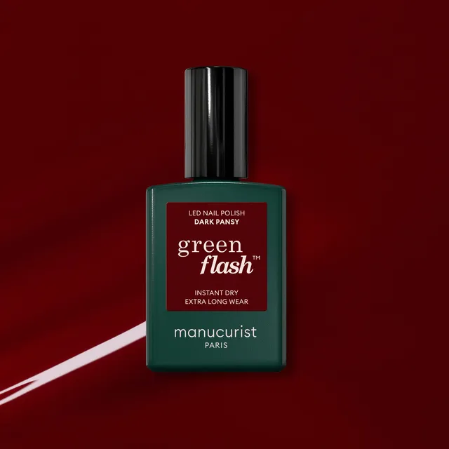 manucurist-green-flash-dark-pansy-semi-permanenter-nagellack-bordeaux-kirschrot image 1