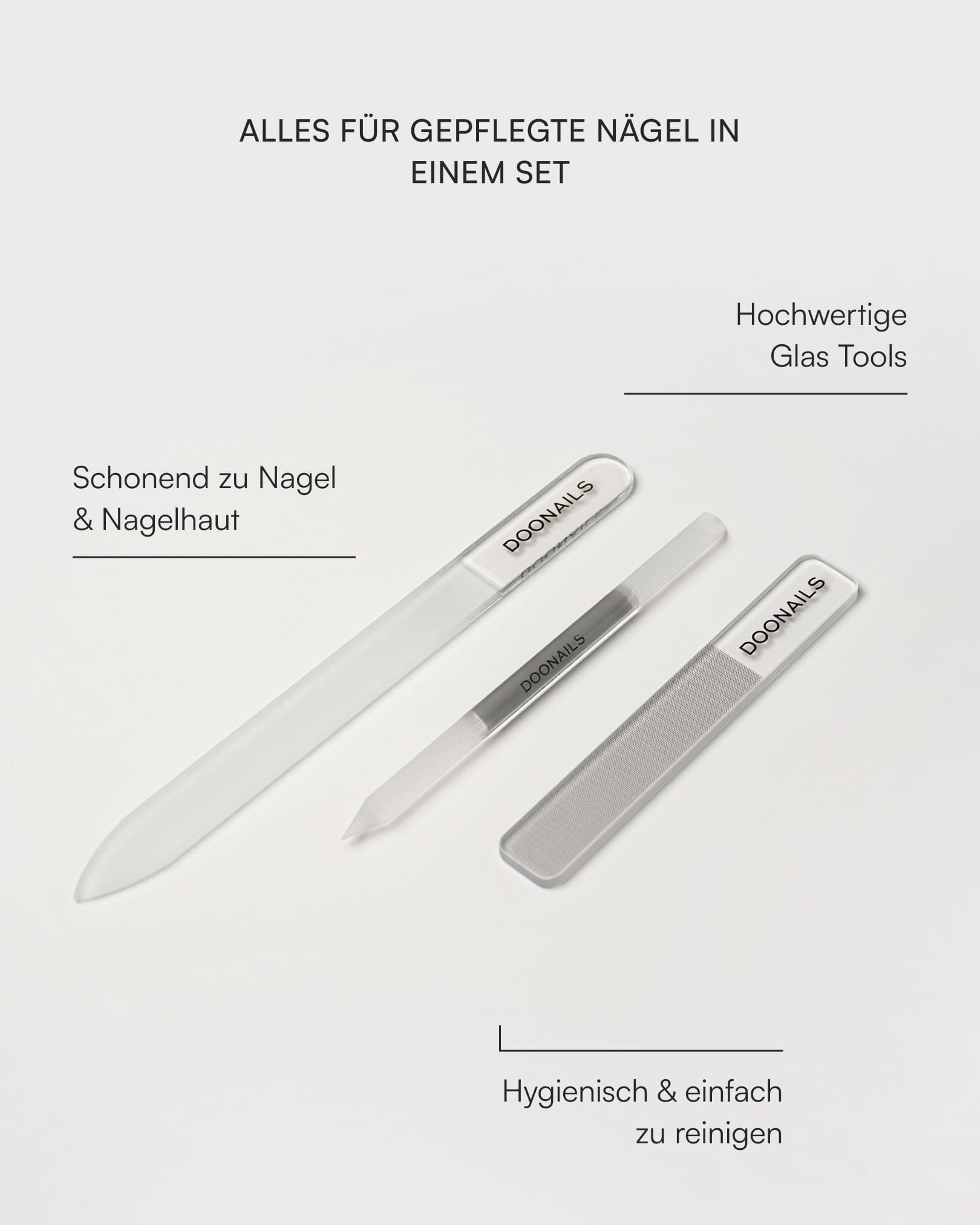 doonails-glas-tool-set-nagelfeile-nagelhautschieber-buffer image 2