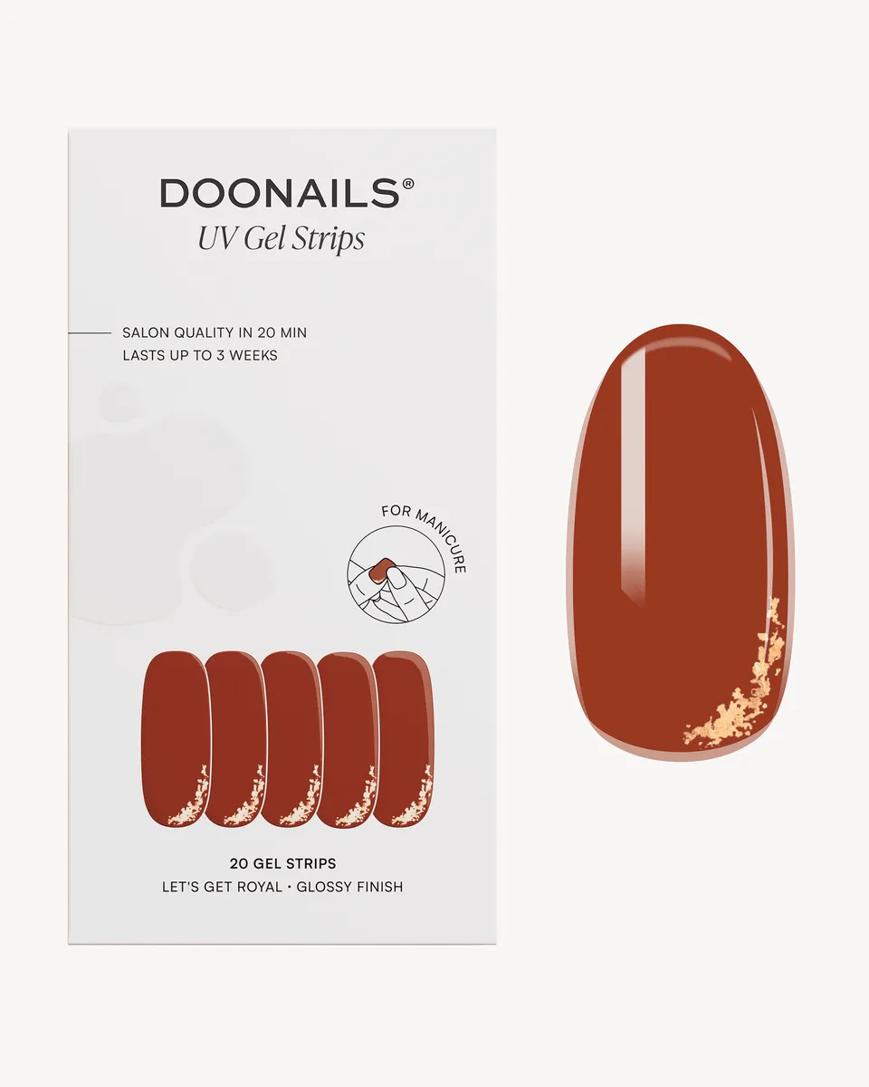 doonails-let-s-get-royal-uv-gel-strips image 1