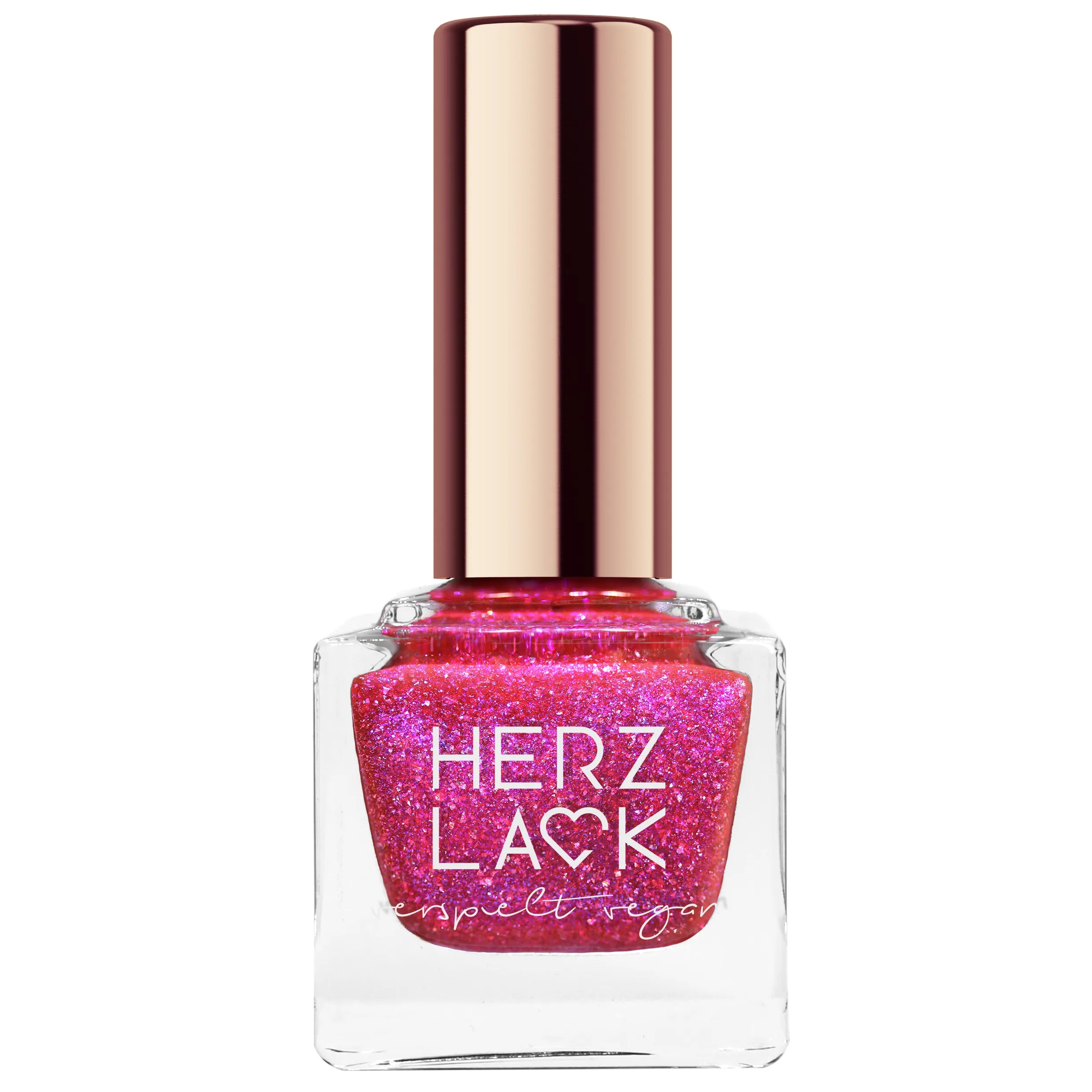 herzlack-funkelnixe-veganer-nagellack-pink-mit-holo-flakies-und-blau-pinkem-duoc image 1