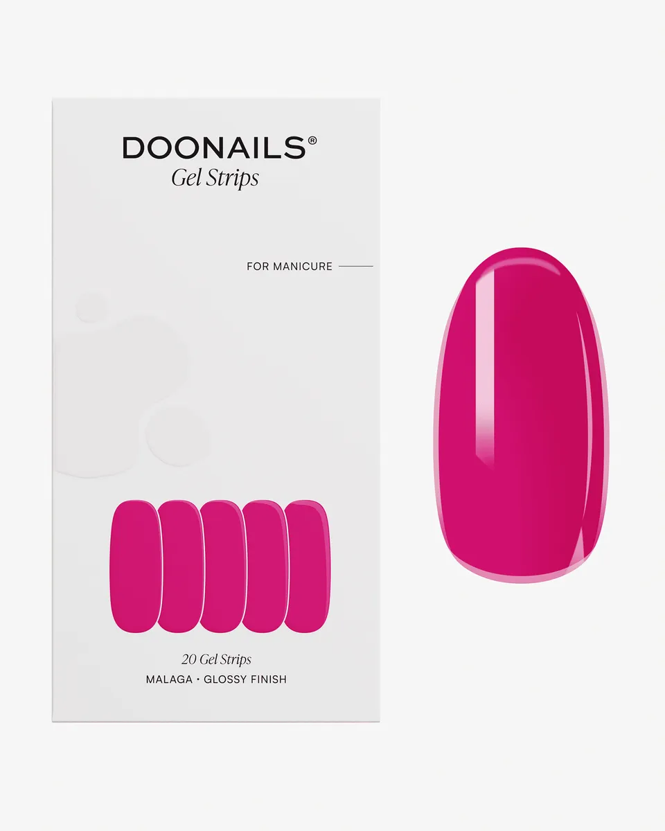 doonails-malaga-uv-gel-strips-strahlendes-pink image 1