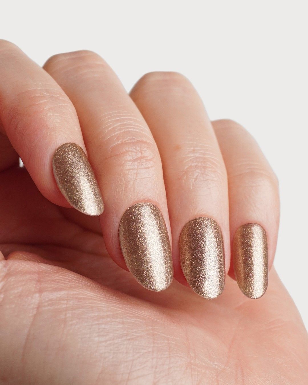 doonails-gold-shimmer-uv-gel-strips-bronze-gold-glitzer image 4