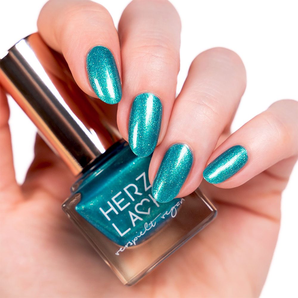 herzlack-tropicana-exotisch-tropisch-veganer-nagellack-t-rkis-mit-glitzer-und-du image 2