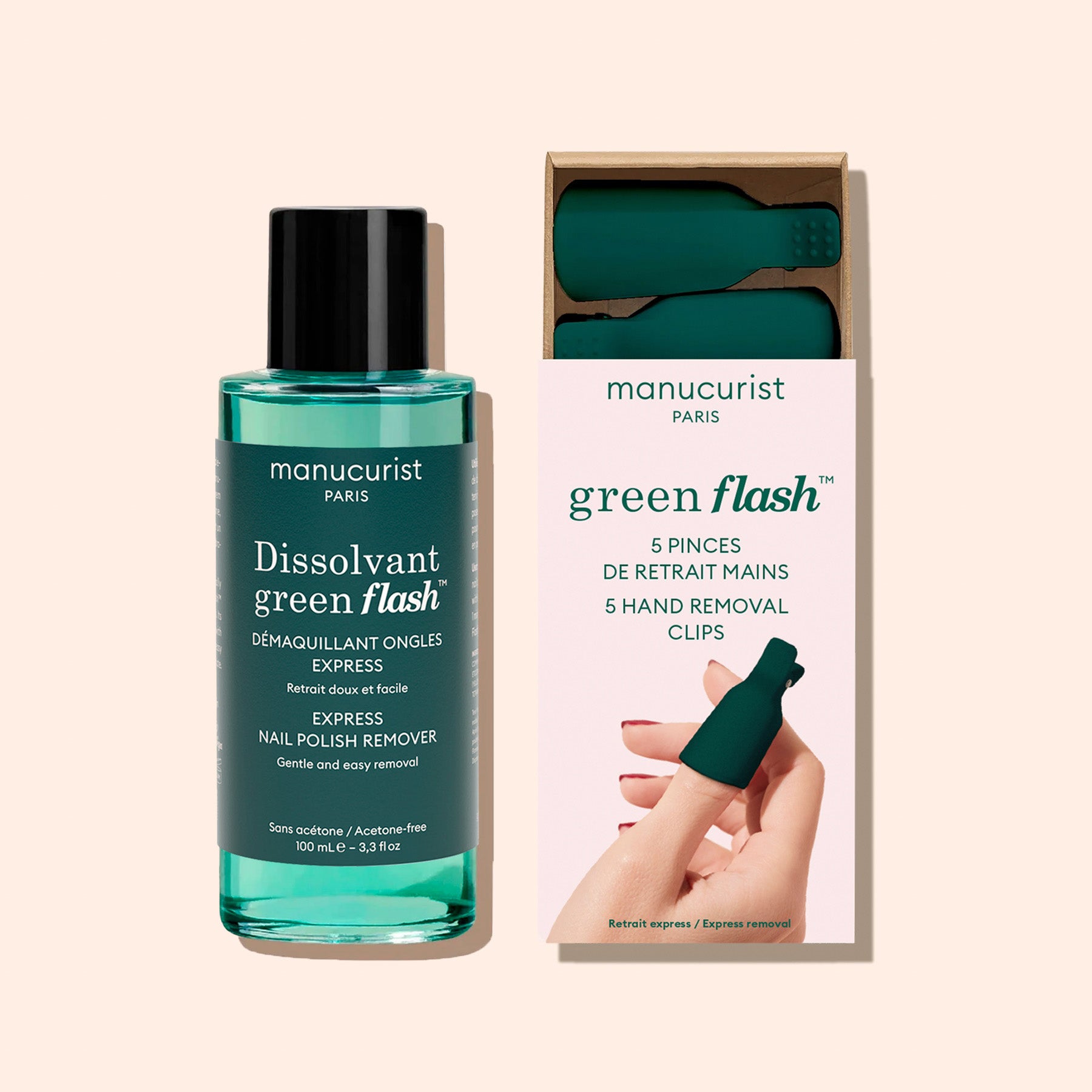 manucurist-green-flash-duo-sanfter-nagellackentferner-finger-clips image 2