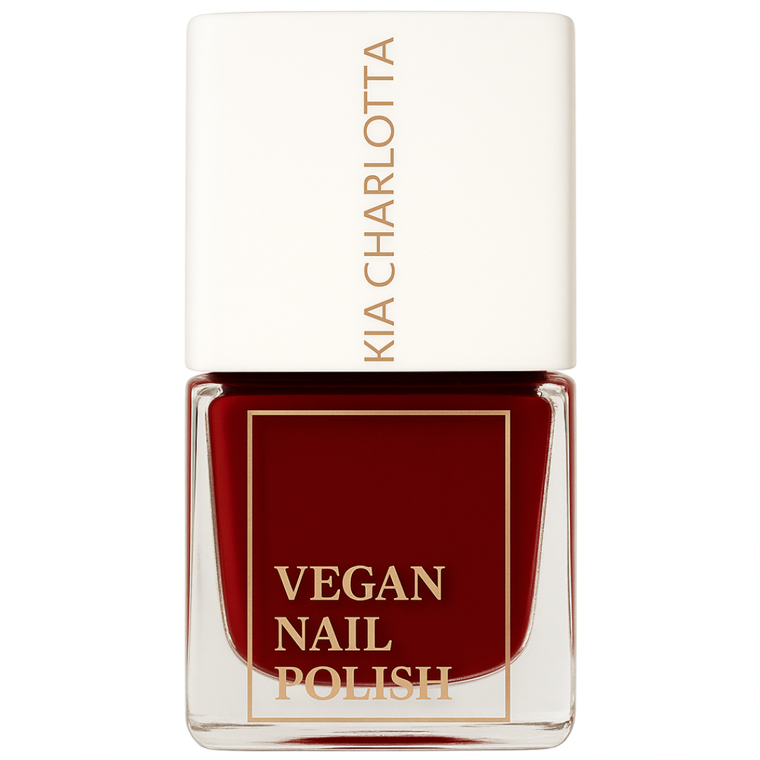 kia-charlotta-fearless-veganer-nagellack-tiefes-rot-3 image 1