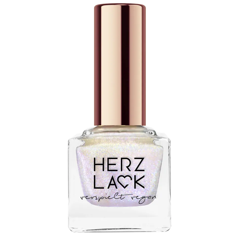 herzlack-zuckerw-lkchen-veganer-nagellack-sheer-wei-duochrome-glitzer-11ml image 1