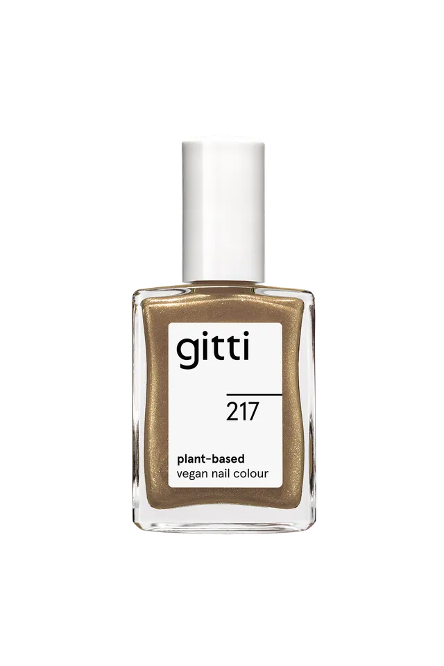gitti-no-217-plant-based-nagellack-warmes-gold-glitzer image 1