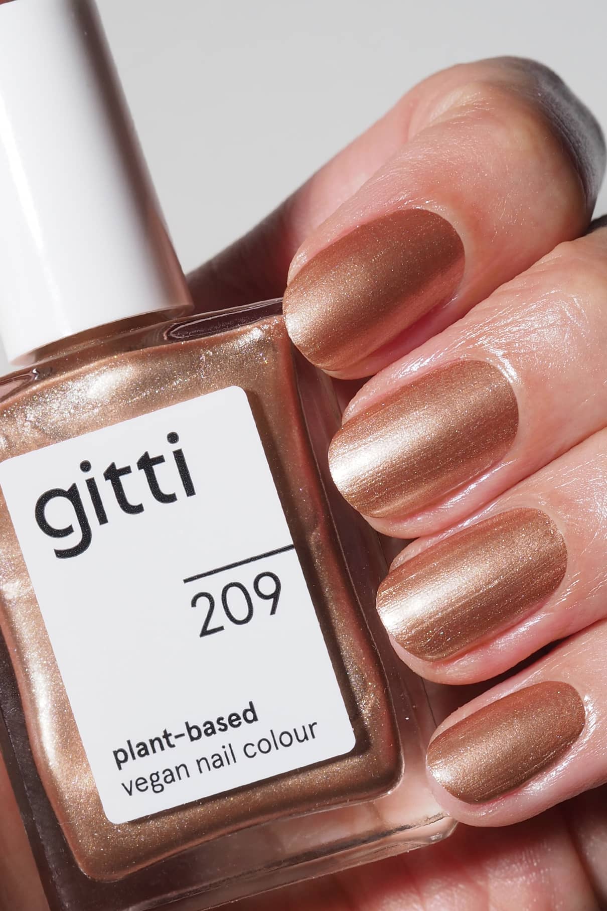 gitti-no-209-nagellack-satter-warmer-bronzeton image 2