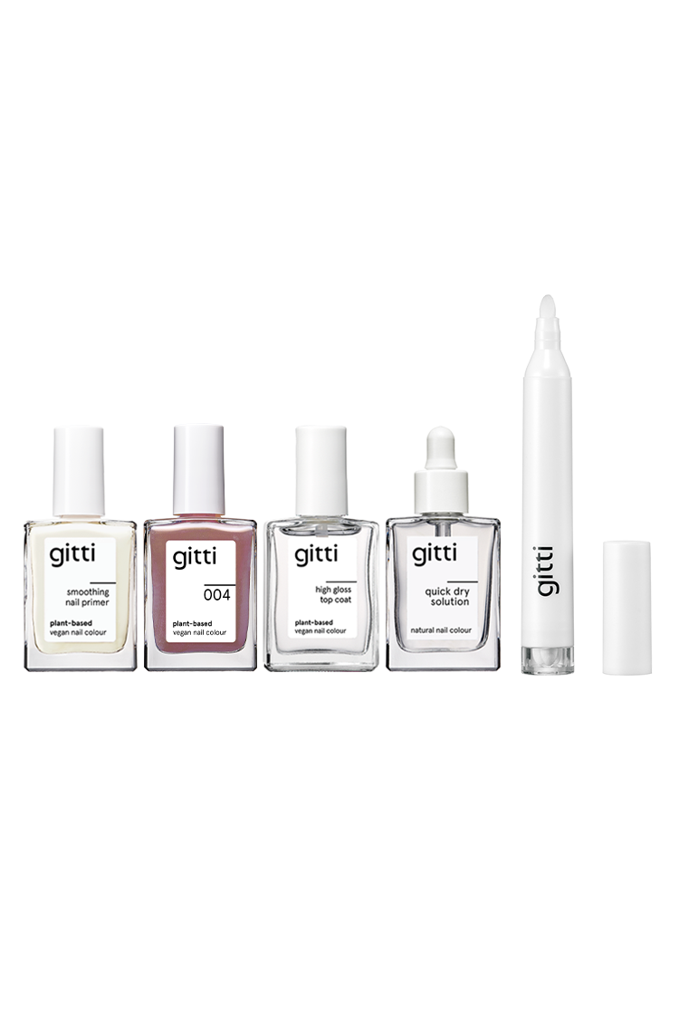 gitti-perfect-finish-set-5-teiliges-veganes-nagellack-set-mit-farbe-nach-wahl image 1