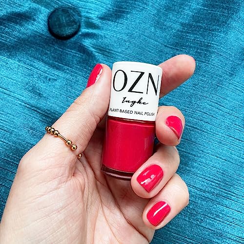 ozn-ingke-pflanzenbasierter-nagellack-hibiskusrot-pink image 7