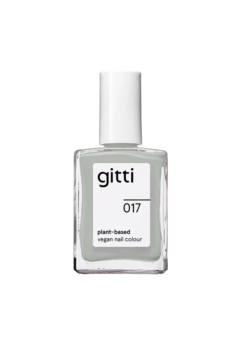 gitti-no-017-plant-based-nagellack-helles-grau-mit-salbei-unterton image 1