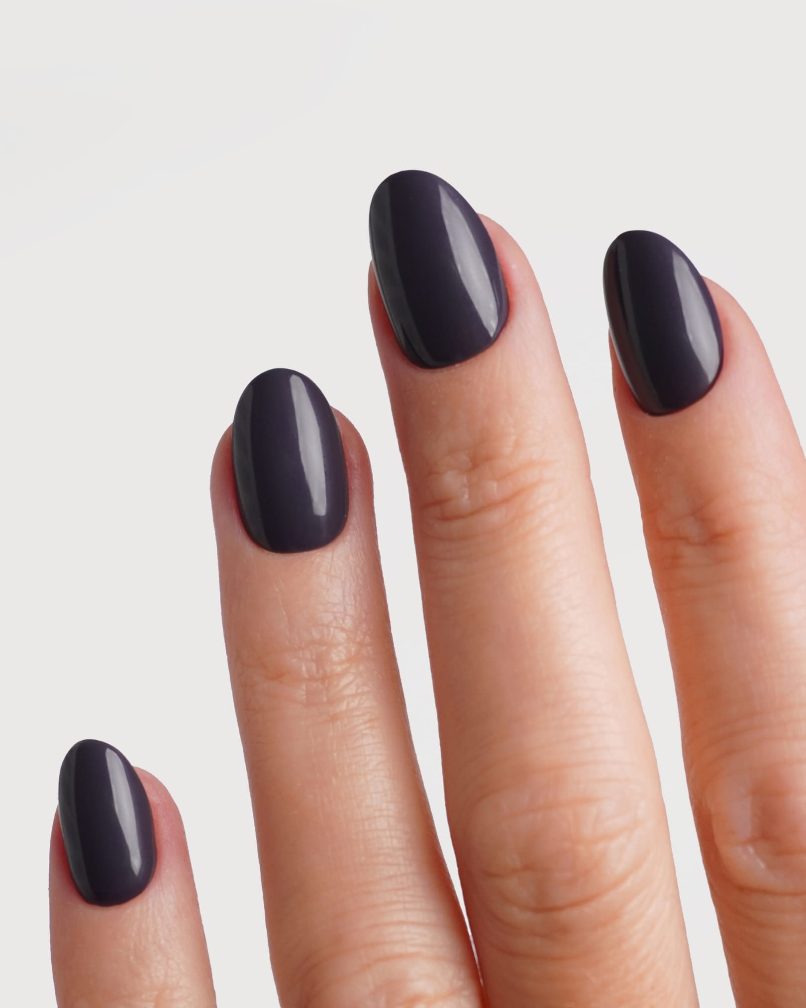 doonails-stormy-grey-short-round-soft-gel-press-ons image 2