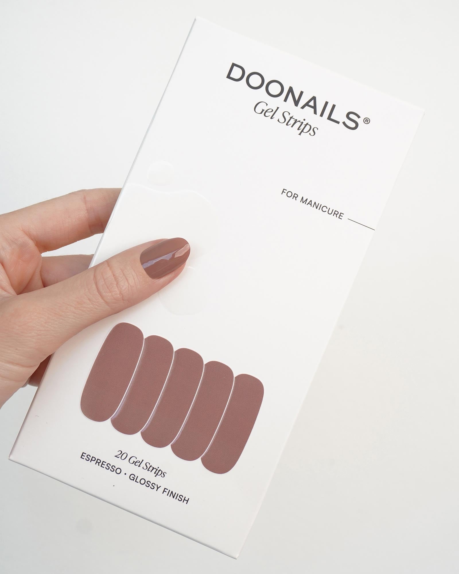 doonails-espresso-uv-gel-strips-warmes-braun image 3