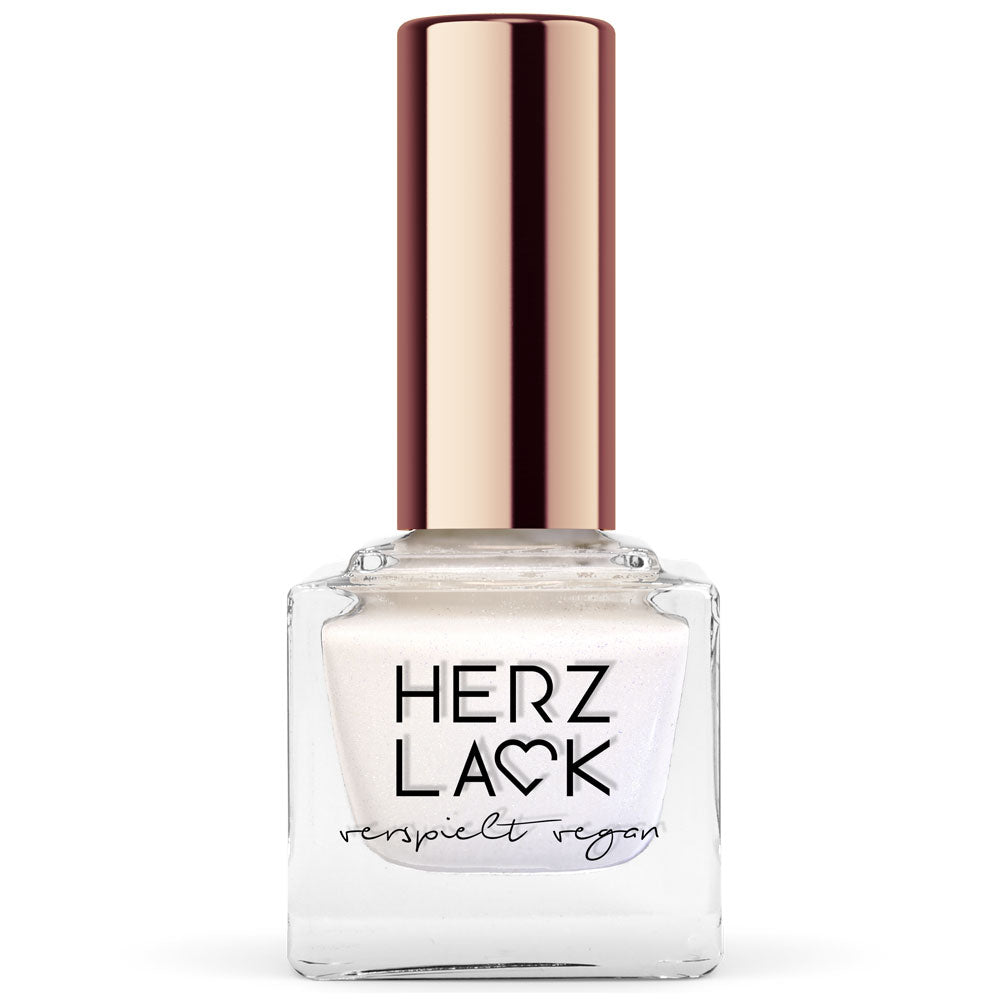 herzlack-schwanenfeder-veganer-nagellack-ivory-wei-schimmer-glitzer-11ml image 1