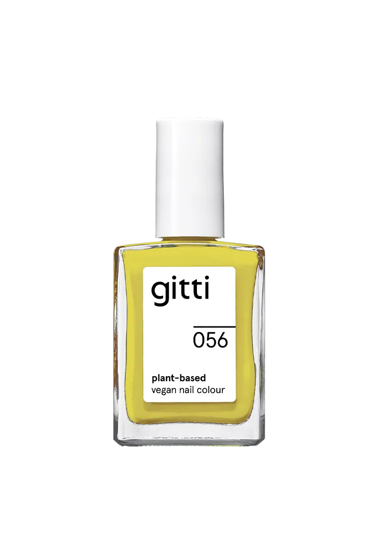 gitti-no-056-plant-based-nagellack-sonnengelb image 1