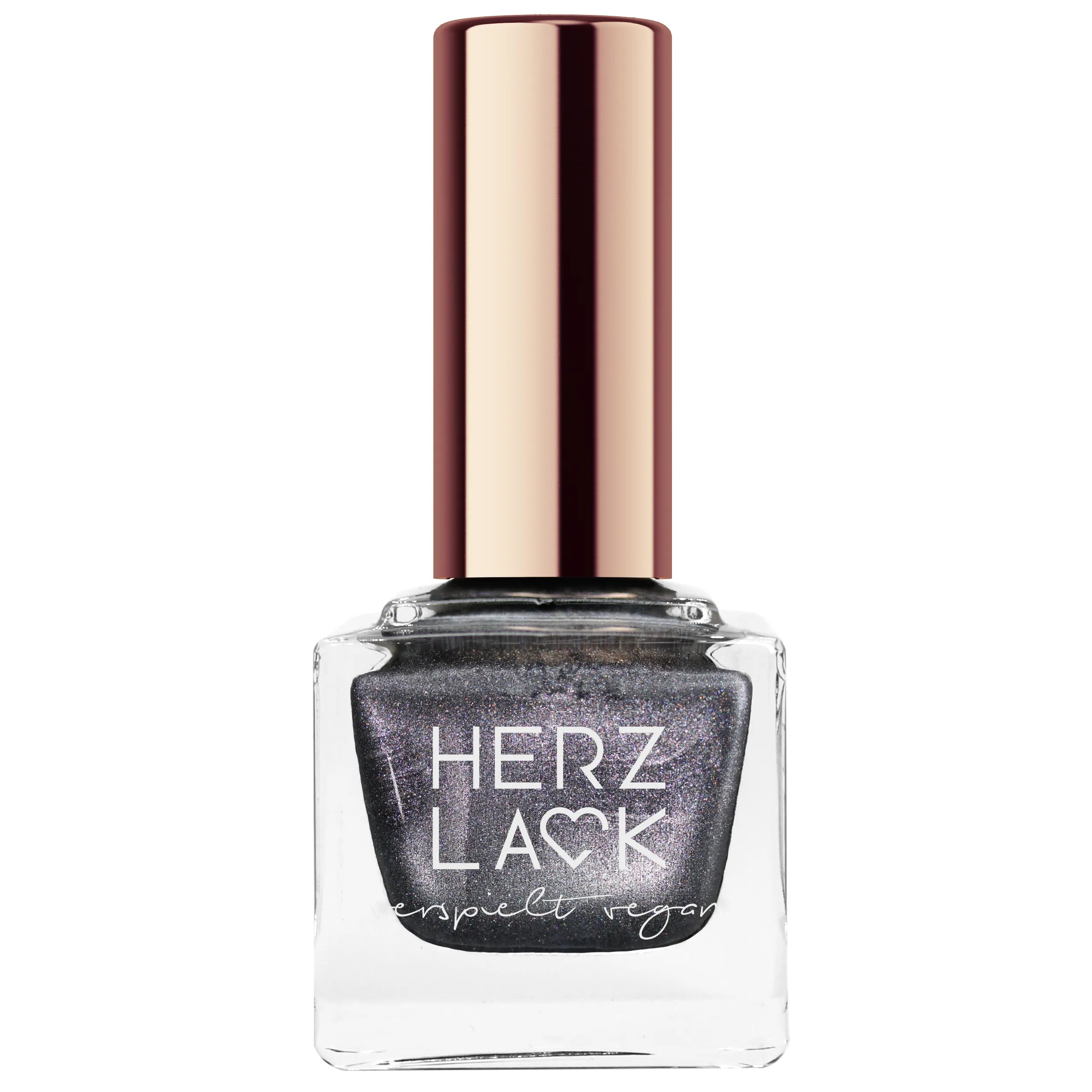 herzlack-pechmarie-veganer-nagellack-dunkelgrau-holo-11ml image 1