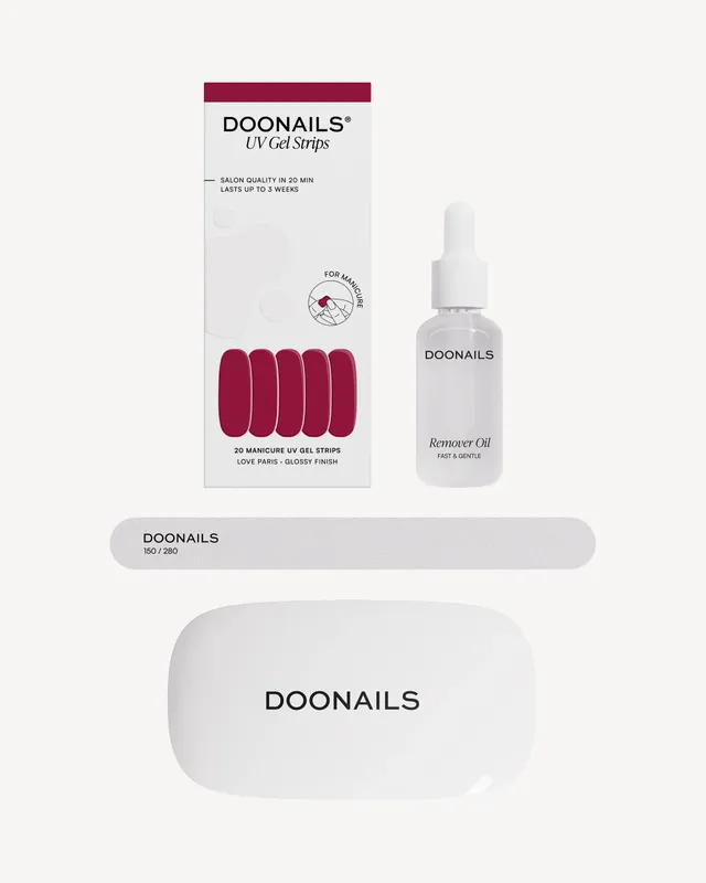 doonails-starter-set-uv-gel-strips-manik-re-starterset image 1