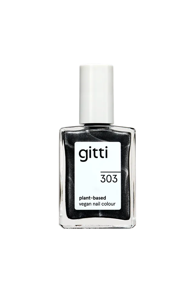 gitti-no-303-plant-based-nagellack-schwarz-mit-metallic-finish image 1