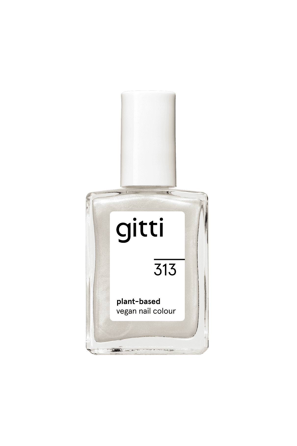 gitti-no-313-plant-based-nagellack-metallic-wei-pearl image 1